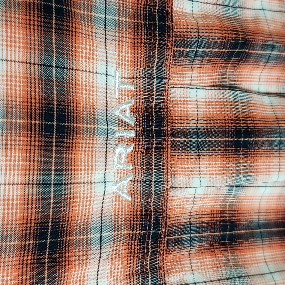 "Ariat pro" long sleeve plaid button up